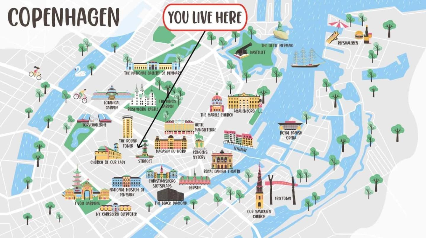 Stylish Apartments In Cph City 哥本哈根 外观 照片